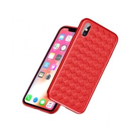 Cover BASEUS BV WEAVING Apple iPhone X / XS rossa