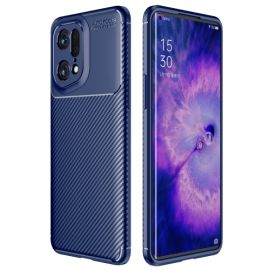 Cover in TPU BEETLE Oppo Find X5 Pro blu