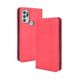 Custodia portafoglio BUSINESS Motorola Moto G60s rossa
