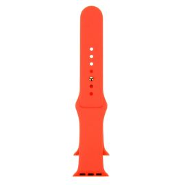 BUTTERFLY Cinturino in silicone Apple Watch 9 / 8 / 7 (41mm) / 6 / SE / 5 / 4 (40mm) / 3 / 2 / 1 (38mm) arancione