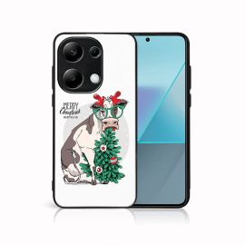 MY ART Cover con fantasia natalizia Xiaomi Redmi Note 13 Pro MERRY CHRISTMAS (074)