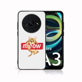 MY ART Cover protettiva per Xiaomi Redmi A3 MEOW (183)