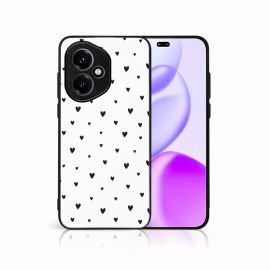 MY ART Custodia protettiva per Honor 400 5G BLACK HEARTS (167)
