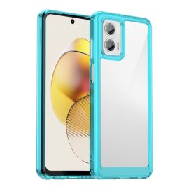CRYSTAL Cover protettiva per Motorola Moto G73 5G blu scuro