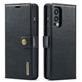 DG.MING Custodia a portafoglio 2in1 One Plus Nord N200 5G nera