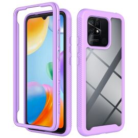 DUAL Cover bifacciale per Xiaomi Redmi 10C viola