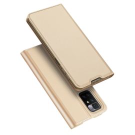 Custodia portafoglio DUX Xiaomi Redmi 10 / Redmi 10 2022 oro