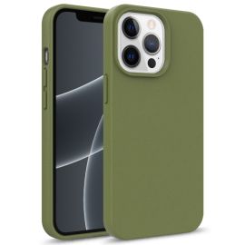 ECO RUBBER Cover protettiva Apple iPhone 15 Pro verde scuro