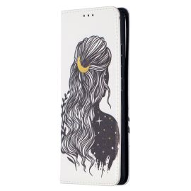 Cover portafoglio ART Samsung Galaxy S21 Ultra 5G GIRL
