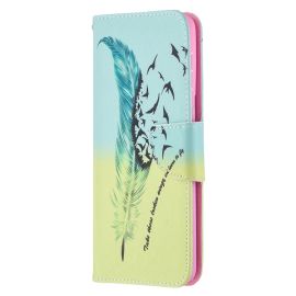 Cover portafoglio ART Samsung Galaxy S21 Plus 5G FEATHER