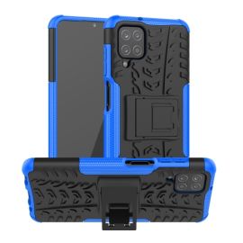 STAND Extra resistente Samsung Galaxy A12 / M12 blu