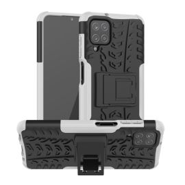 STAND Custodia Extra resistente Samsung Galaxy A12 / M12 bianca