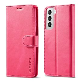 IMEEKE Custodia a portafoglio Samsung Galaxy S21 Plus 5G rosa