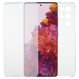 Cover protettiva bifacciale Samsung Galaxy S21 Ultra 5G trasparente