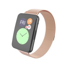 MILANESE Huawei Watch Fit cinturino in metallo rosa