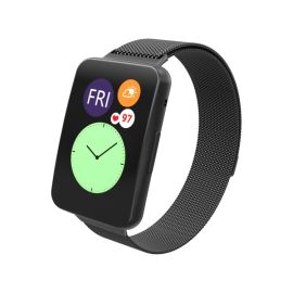 MILANESE Huawei Watch Fit cinturino in metallo nero