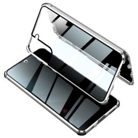 Cover magnetica 360 per Samsung Galaxy S21 5G argento
