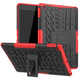 STAND Cover Extra resistente Apple iPad 10.2 2021 / 2020 / 2019 rosso