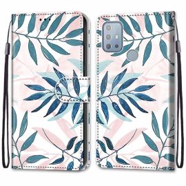 Cover portafoglio ART Motorola Moto G10 / G20 / G30 FOGLIE