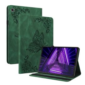 Custodia ART Flip Lenovo Tab M10 Plus (TB-X606F / TB-X606L / ZA5T0081CZ / ZA5V0206CZ) BUTTERFLY verde
