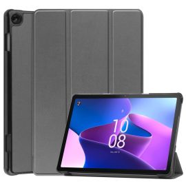 Custodia Flip LEATHER per Lenovo Tab M10 3a generazione (TB328FU / TB328XU) grigia