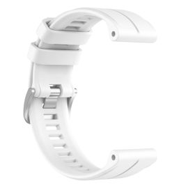 SILICONE Cinturino di ricambio per Garmin Forerunner 955 bianco
