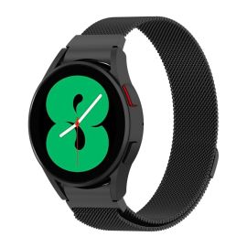 MILANESE Cinturino in metallo Samsung Galaxy Watch 6 Classic (47mm / 43mm) e Watch 6 (44mm / 40mm) nero