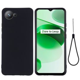 Cover protettiva RUBBER per Realme C30 nera