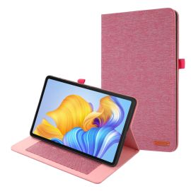 Custodia a libro FABRIC per Honor Pad 8 rosa