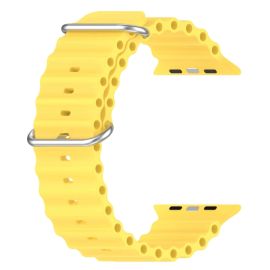 Cinturino OCEAN per Apple Watch Ultra 1 / 2 (49 mm) / 9 / 8 / 7 (45 mm) / 6 / SE / 5 / 4 (44 mm) / 3 / 2 / 1 (42 mm) giallo