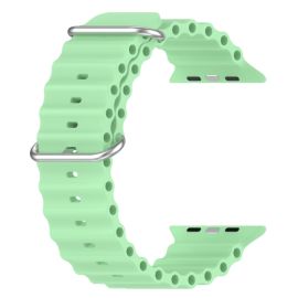 Cinturino OCEAN per Apple Watch Ultra 1 / 2 (49 mm) / 9 / 8 / 7 (45 mm) / 6 / SE / 5 / 4 (44 mm) / 3 / 2 / 1 (42 mm) verde chiaro