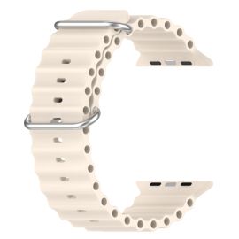 Cinturino OCEAN per Apple Watch Ultra 1 / 2 (49 mm) / 9 / 8 / 7 (45 mm) / 6 / SE / 5 / 4 (44 mm) / 3 / 2 / 1 (42 mm) beige