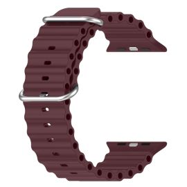 Cinturino OCEAN per Apple Watch Ultra 1 / 2 (49 mm) / 9/8/7 (45 mm) / 6 / SE / 5/4 (44 mm) / 3/2/1 (42 mm) bordeaux