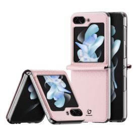 Custodia DUX BRIL per Samsung Galaxy Z Flip 5 5G rosa