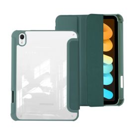Custodia CRYSTAL Flip Apple iPad mini 2021 / iPad mini 2024 verde