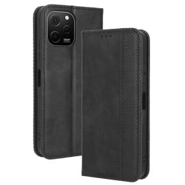 Custodia portafoglio BUSINESS per Huawei Nova Y61 nera