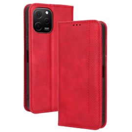 Custodia portafoglio BUSINESS per Huawei Nova Y61 rossa