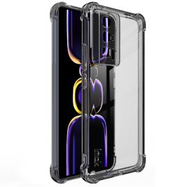 IMAK Custodia protettiva in silicone Xiaomi Poco F5 Pro nera