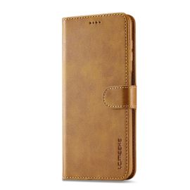 Custodia a portafoglio IMEEKE Samsung Galaxy A34 5G marrone chiaro
