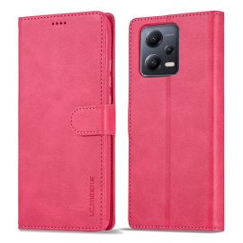 IMEEKE Custodia a portafoglio Xiaomi Redmi Note 12 5G / Poco X5 5G rosa