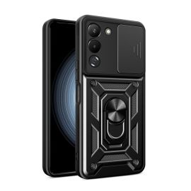 RING CAMERA Cover con supporto per Infinix Note 12 nera