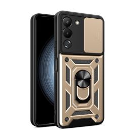 RING CAMERA Cover con supporto per Infinix Note 12 oro