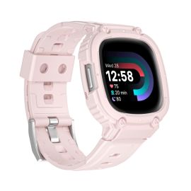 GLACIER Custodia protettiva per Fitbit Versa 4 / 3 / 2 / 1 rosa