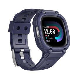 GLACIER Custodia protettiva per Fitbit Versa 4 / 3 / 2 / 1 blu