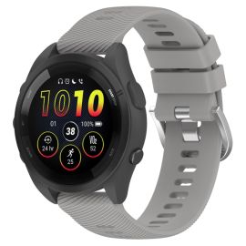 RUBBER Cinturino in silicone Garmin Forerunner 265S grigio