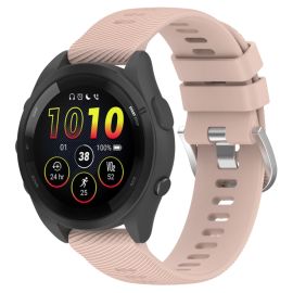 RUBBER Cinturino in silicone Garmin Forerunner 265S rosa
