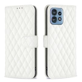 LATTICE Custodia protettiva per Motorola Edge 40 Pro bianca