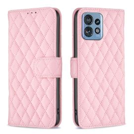 LATTICE Custodia protettiva per Motorola Edge 40 Pro rosa