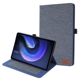 FABRIC Flip cover per Xiaomi Pad 6 / Pad 6 Pro blu