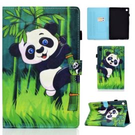 ART Flip cover Lenovo Tab M10 Plus (TB-X606F / TB-X606L / ZA5T0081CZ / ZA5V0206CZ) GREEN PANDA